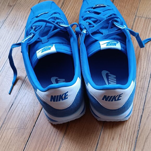 Nike Classic Cortez Nylon 'Photo Blue' Used Men's Size 8 (41) - Picture 2 of 5
